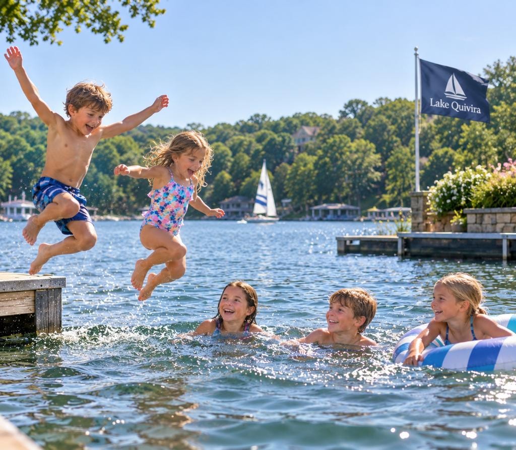 Summer Fun at the Lake
Swimming, Fishing, Skiing, Sailing, Kayaking...